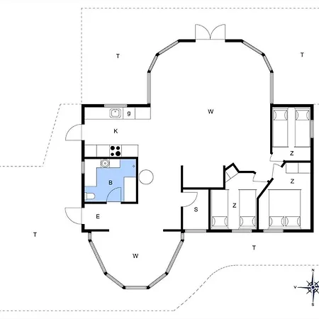 Sj290-hejls-ae-skovbryn-2 Сasa de vacaciones Hejls